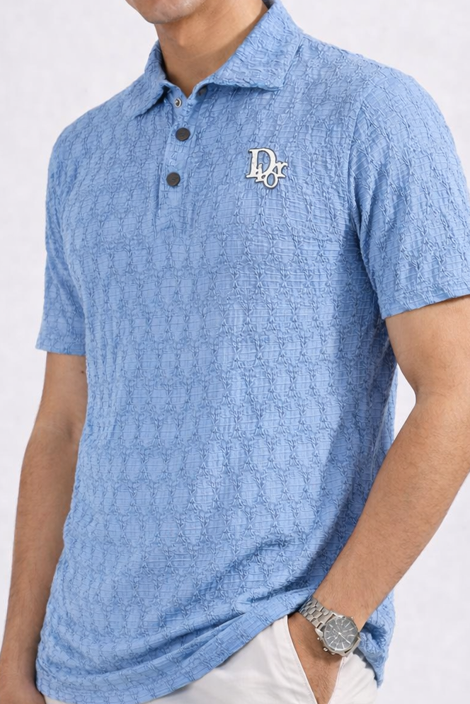 D-CLASSIC TEXTURE POLO-MV
