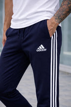 THE COMFORT LINNING TROUSER-NAVY