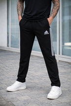 THE COMFORT LINNING TROUSER-BLACK