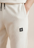 EASY TEXTURED PANTS WHITE-MV