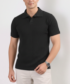 THE SLATE TEXTURE POLO-MV