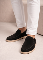 THE MOCCASIN SUEDE LOAFERS-MV19