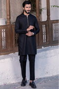 Black Royal Comfort Traditional Mens Suit-KPMV
