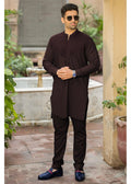 Cultural Classic Maroon Formal Suit-KPMV