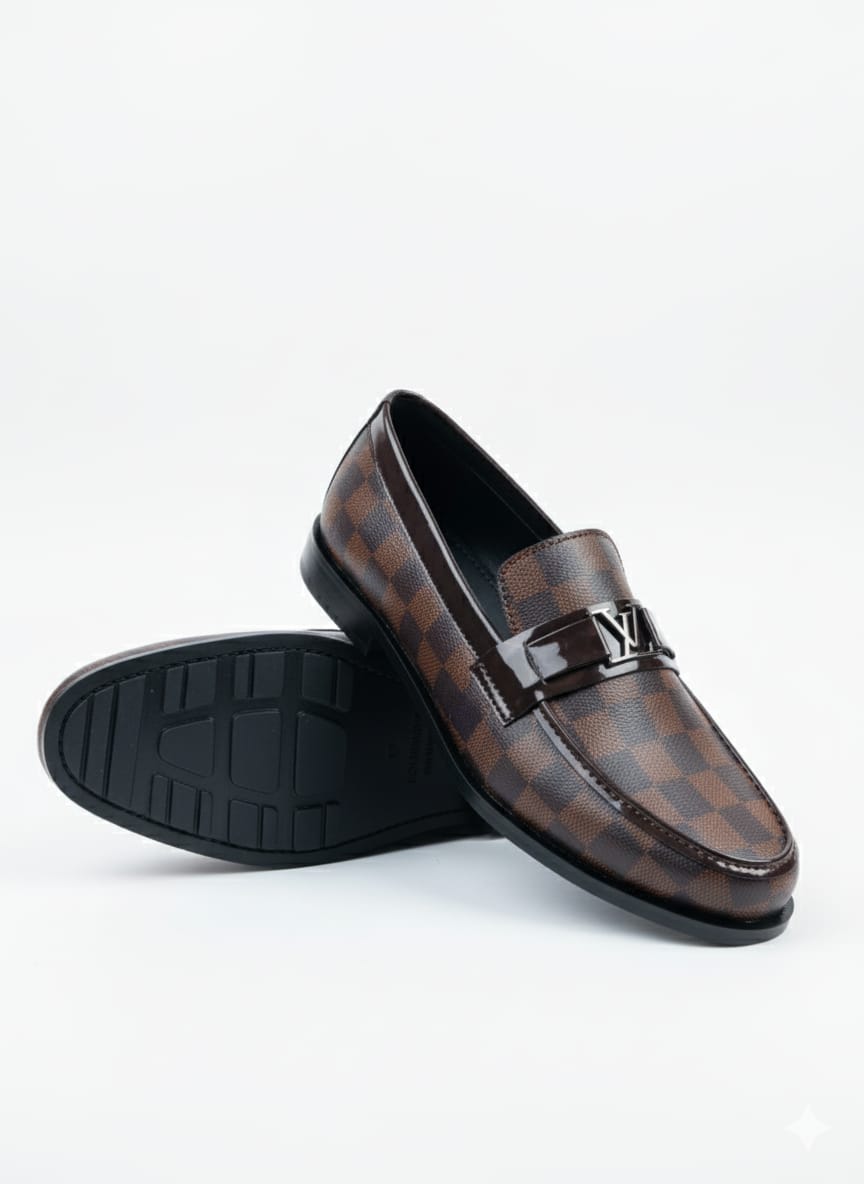 LOUIS FIT SHOES BROWN-MV02