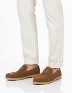 SOFTLANE SUEDE LOAFERS BROWN-MV04