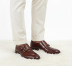 ROYALE MONK STRAP SHOES-MV09