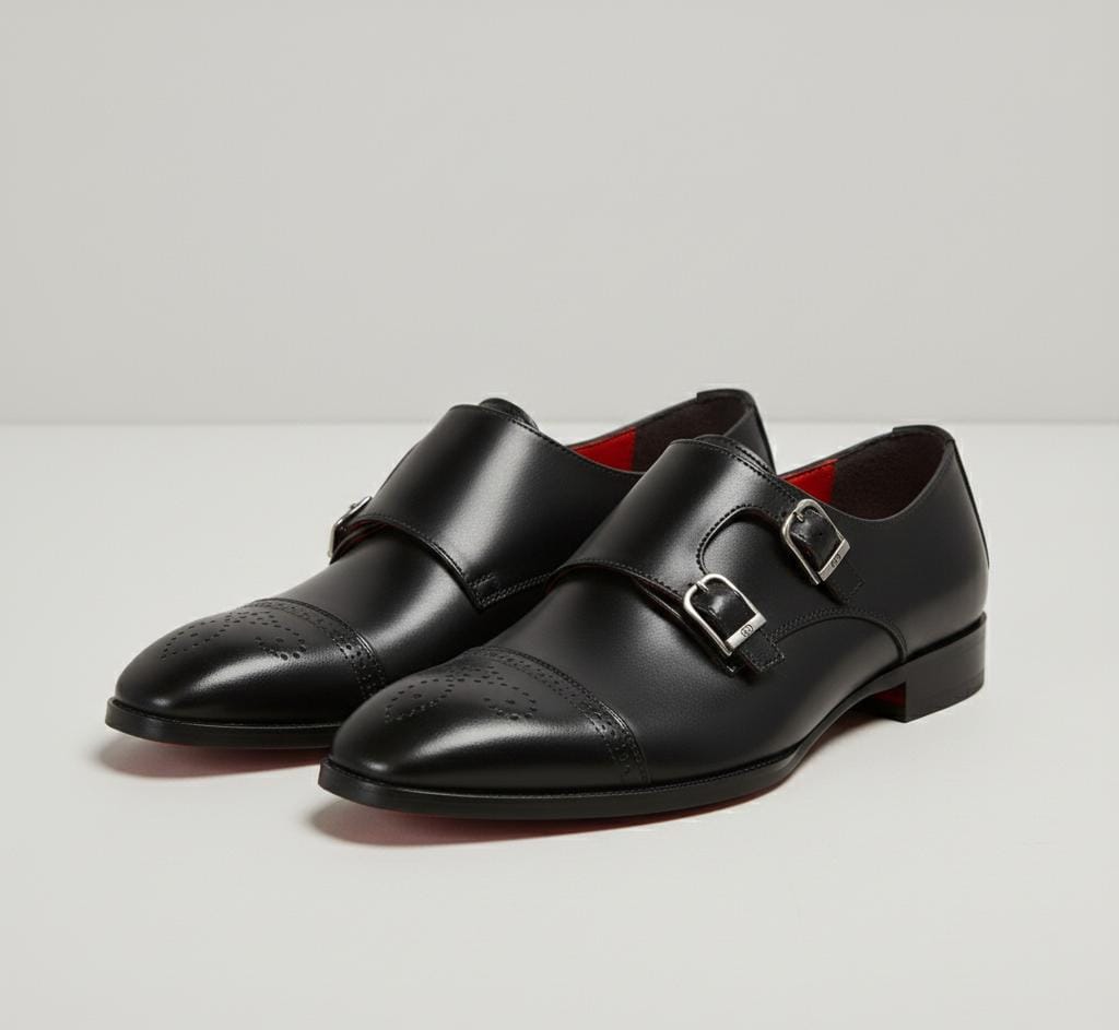 ROYALE MONK STRAP SHOES-MV09